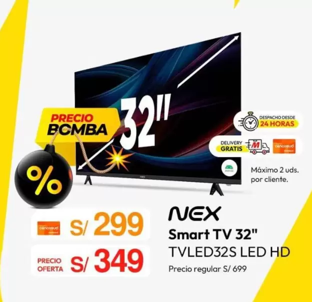 Nex - Smart TV 32"