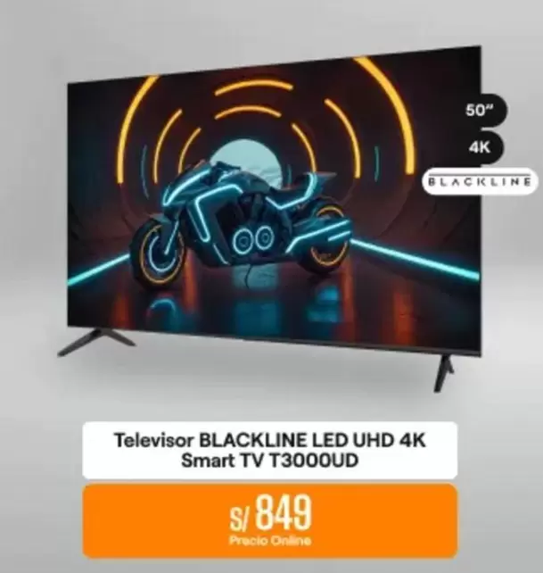 Blackline - LED UHD 4K Smart TV T3000UD