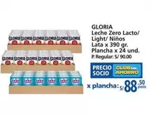 Gloria - Leche Zero Lacto/ Light/ Niños