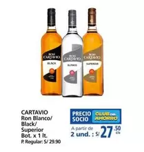 Cartavio - Ron Blanco/ Black/ Superior