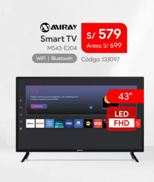 Miray - Smart TV MS43-E204