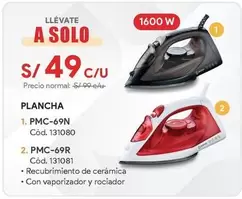 Solo - PLANCHA PMC-69N, PLANCHA PMC-69R