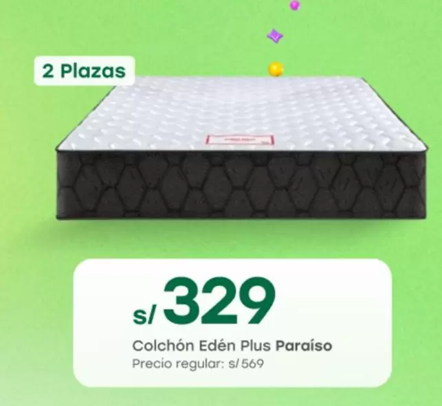 Colchón Edén Plus Paraiso