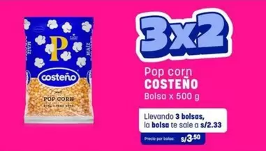 Costeño - Pop corn