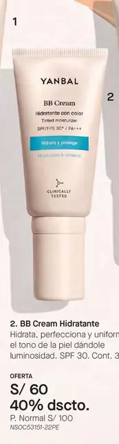 Yanbal - BB Cream Hidratante