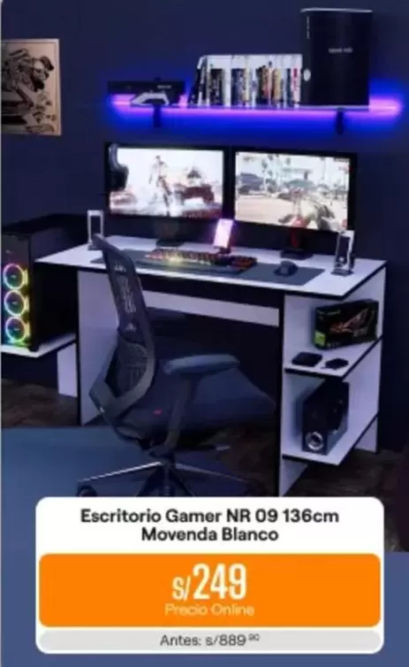 Gamer NR 09 136cm