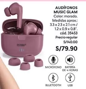 AUDÍFONOS MUSIC GLAM