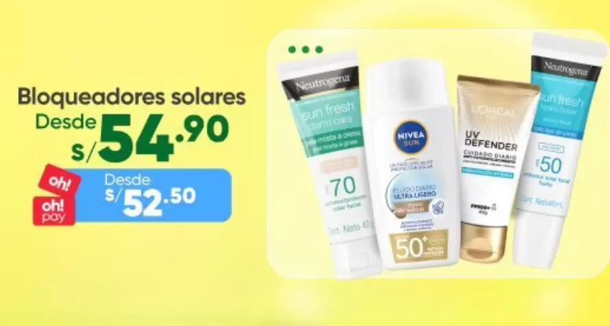 Nivea - Bloqueadores solares