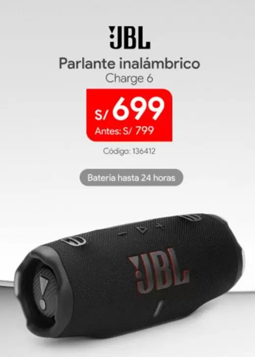 JBL - Charge 6