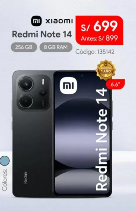 Xiaomi - Redmi Note 14