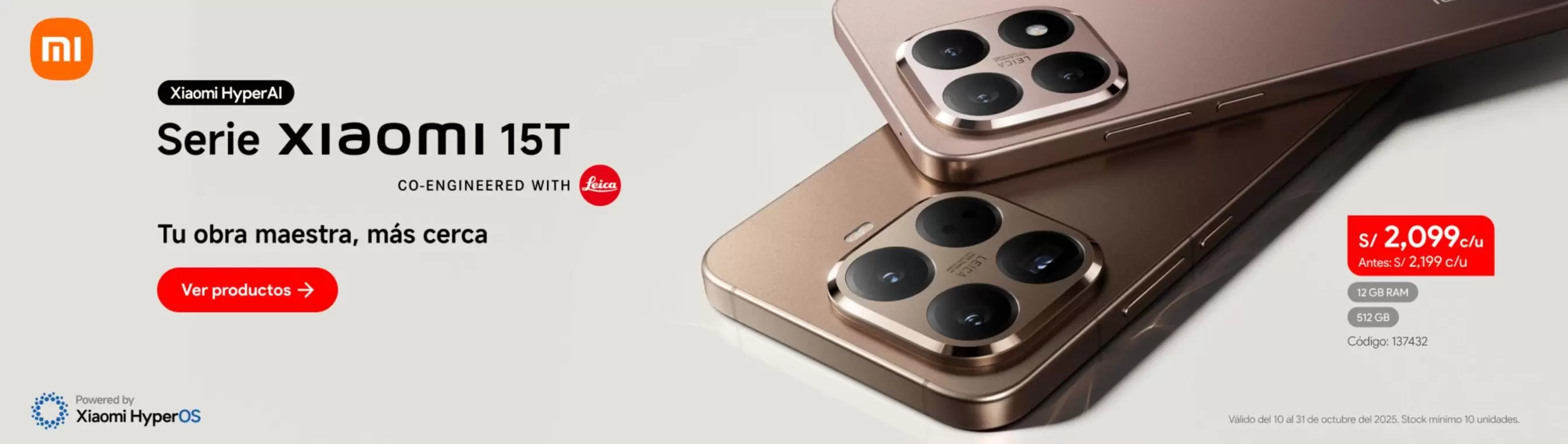 Xiaomi - Serie  15T