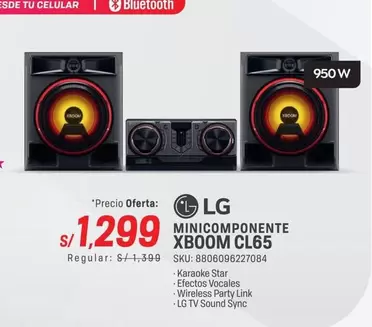 Lg - XBOOM CL65