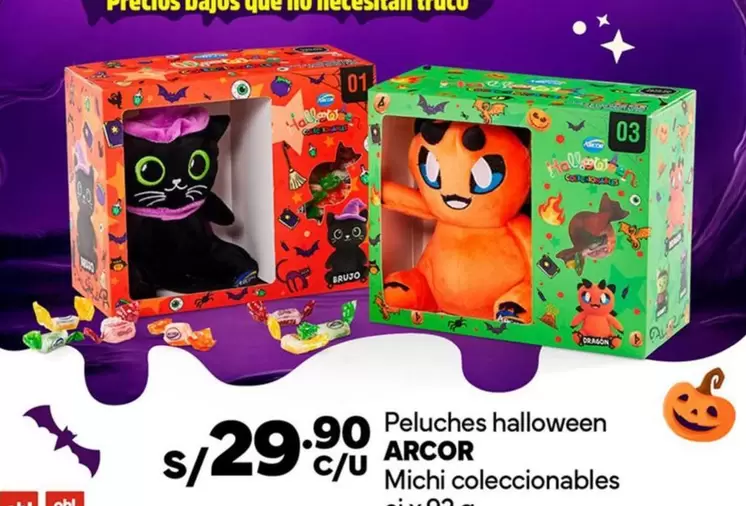 Arcor - Peluches halloween