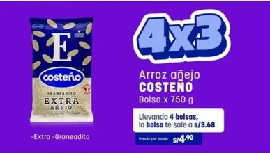 Costeño - Arroz añejo