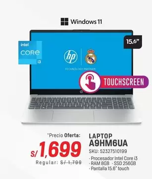Intel - LAPTOP A9HM6UA