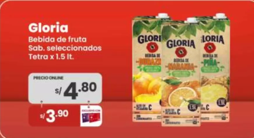 Gloria - Bebida de fruta