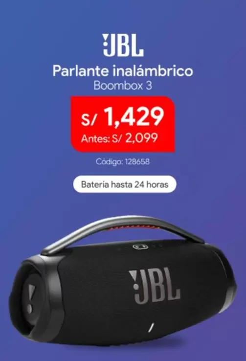 JBL - Boombox 3