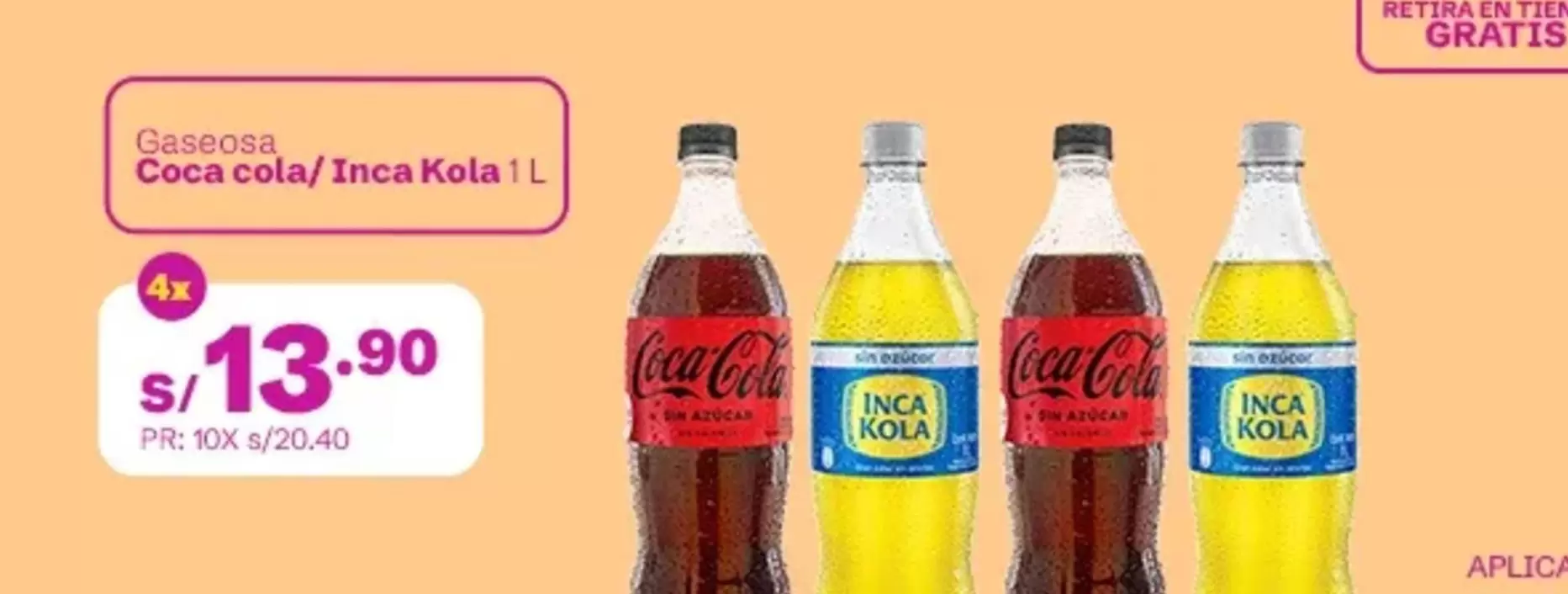 Coca-Cola - Coca cola/Inca Kola