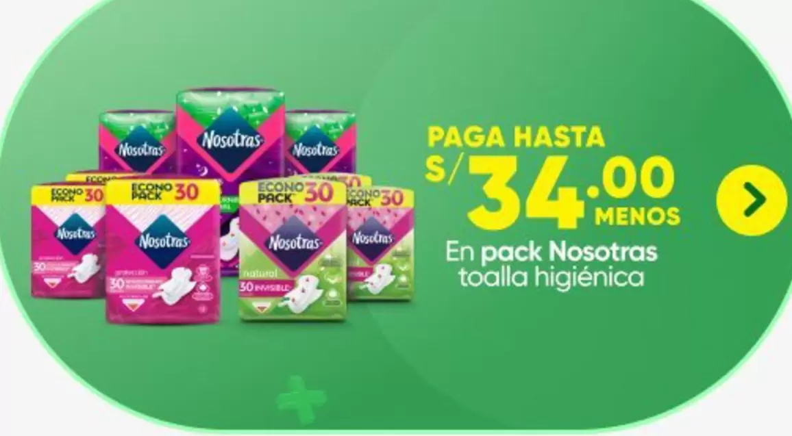 Nosotras - toalla higiénica