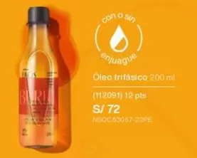 PTS - Óleo trifásico 200 ml