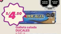 Ducales - Galleta salada