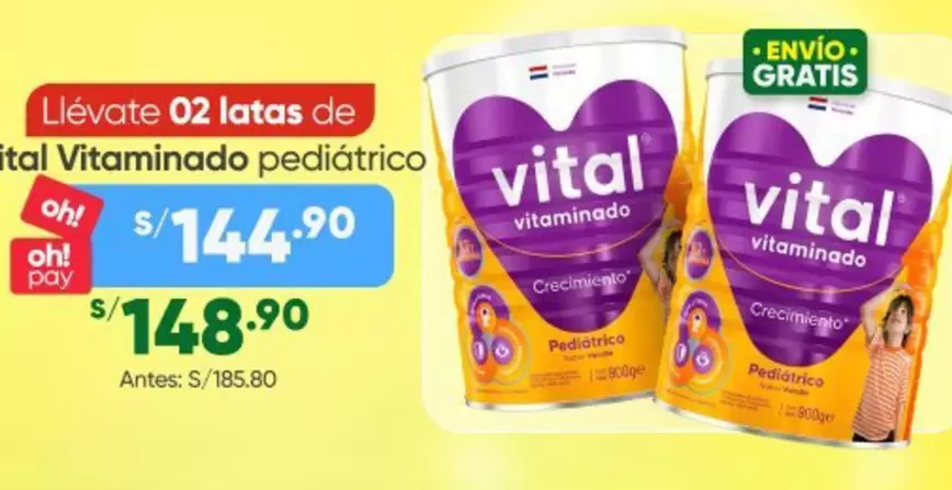 Vital - Vitaminado pediátrico