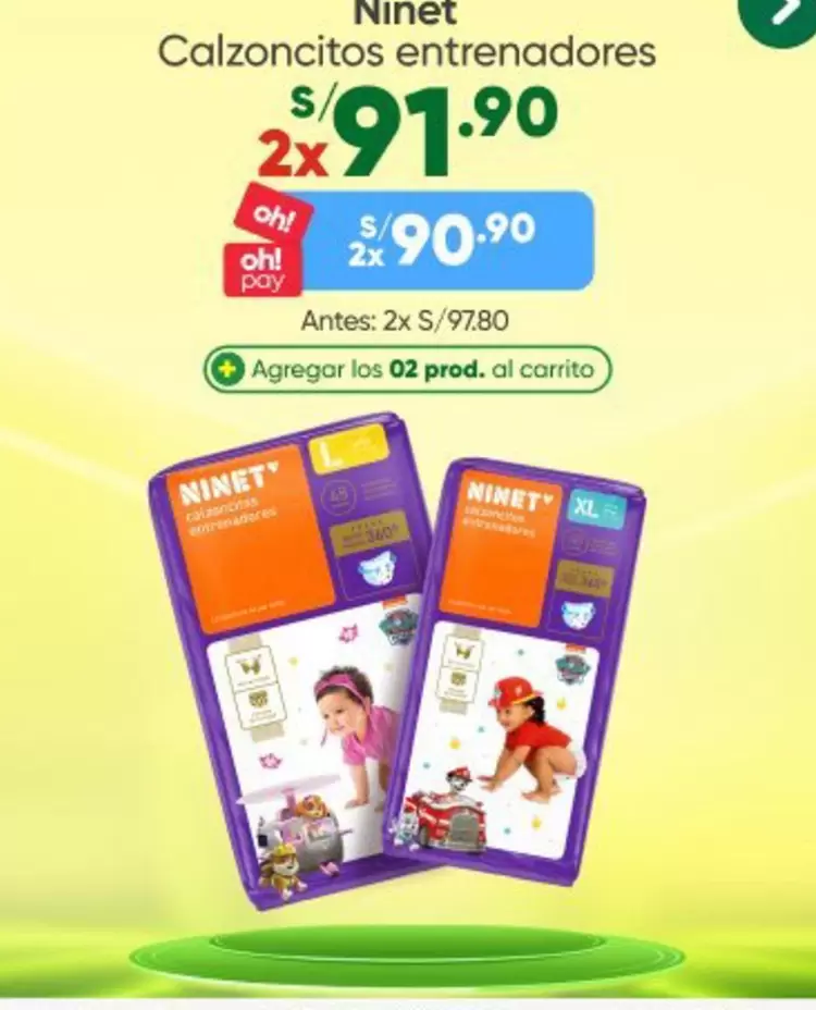 Ninet - Calzoncitos entrenadores