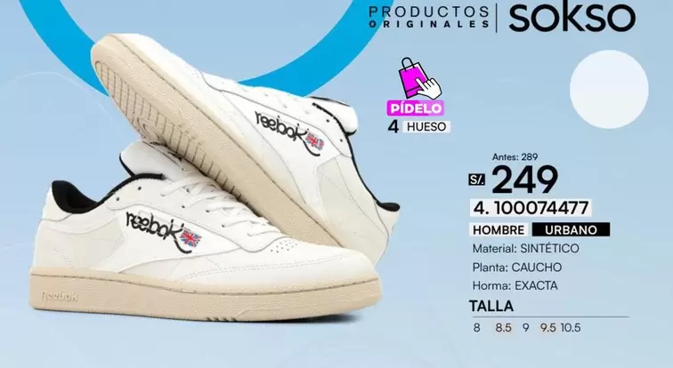 Reebok - HOMBRE URBANO