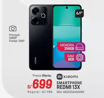 Xiaomi - SMARTPHONE REDMI 13X