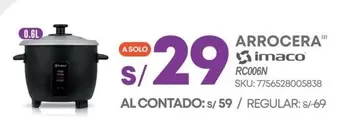 Imaco - ARROCERA RC006N