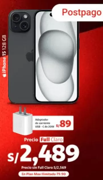 Apple - iPhone 15 128 GB