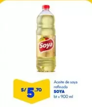 Aceite de soya refinada