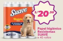 Suave - Papel higiénico Resistemax