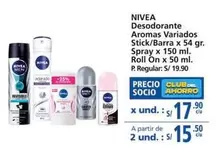 Nivea - Desodorante Aromas Variados