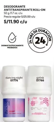 ANTITRANSPIRANTE ROLL-ON