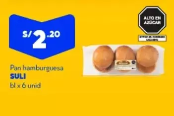 Pan hamburguesa