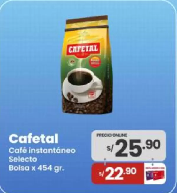 Cafetal - Café instantáneo Selecto