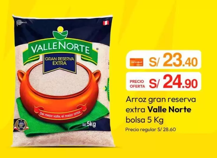 Valle Norte - Arroz gran reserva extra