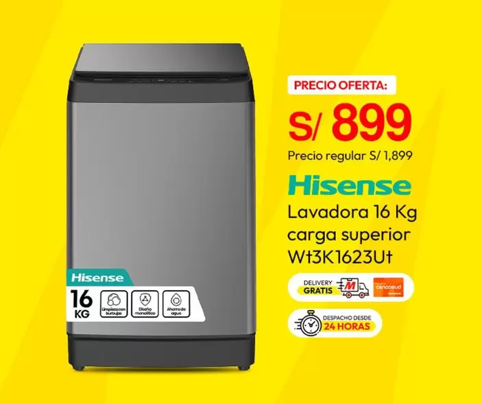 Lg - Lavadora carga superior Smart Motion negro claro 13 Kg WT13BPBK