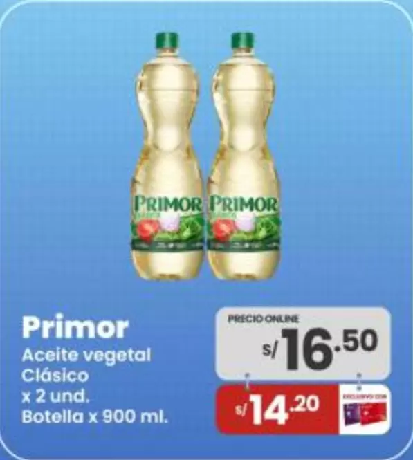 Primor - Aceite vegetal Clásico