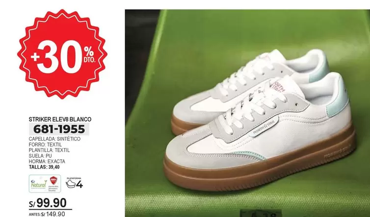 Natural - STRIKER ELEV BLANCO 681-1955