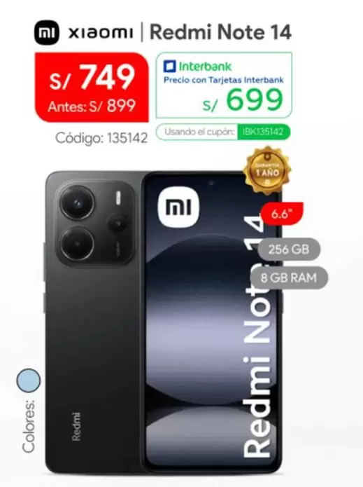 Xiaomi - Redmi Note 14