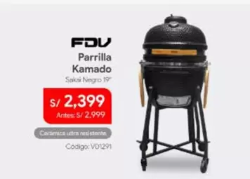 Parrilla Kamado