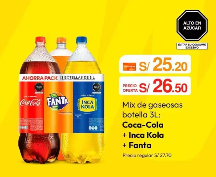 Coca-Cola - Mix de gaseosas