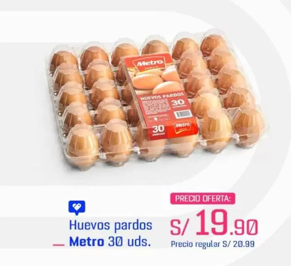 Metro - Huevos pardos