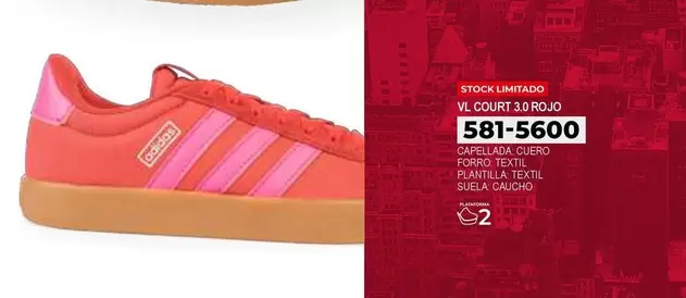 Adidas - VL COURT 2DROJO