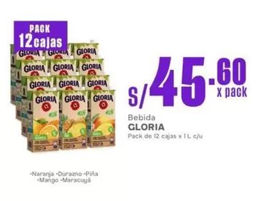 Gloria - Bebida