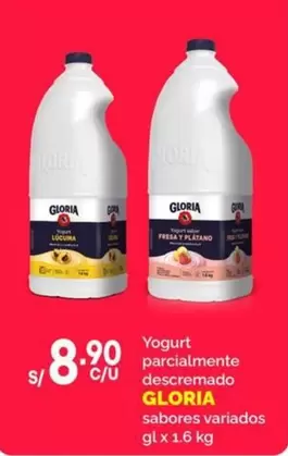 Gloria - Yogurt parcialmente descremado