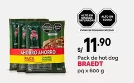 Braedt - Pack de hot dog