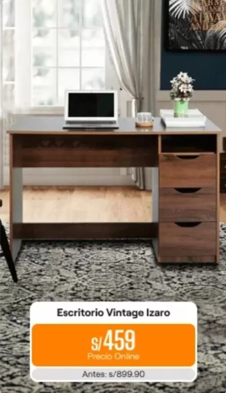 Escritorio Vintage Izaro